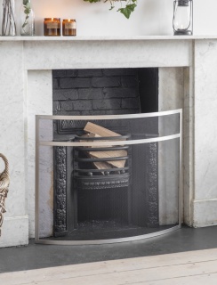 Bretforton Firescreen - Silver